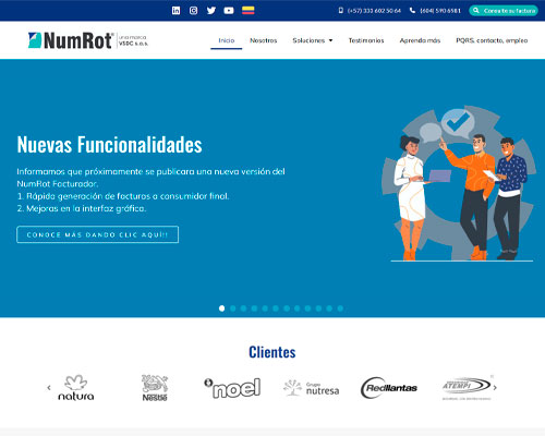 Numrt NumRot - Inicio